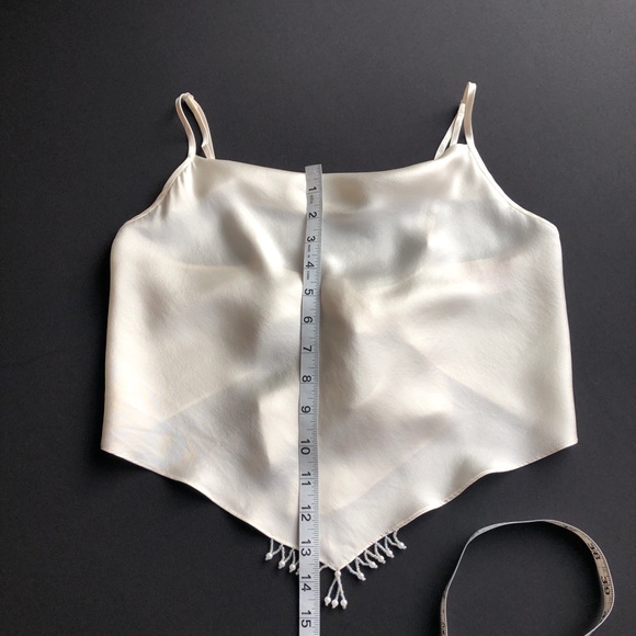 🛑SOLD🛑 Victoria’s Secret Silk Ivory Wrap Tie - Picture 7 of 7